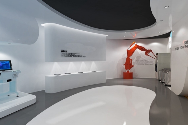 未來智能工廠的展廳設計